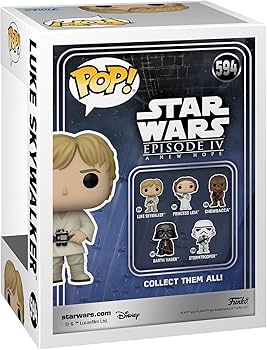 Amazon.com: Funko Pop Star Wars: Star Wars New Classics - Luke