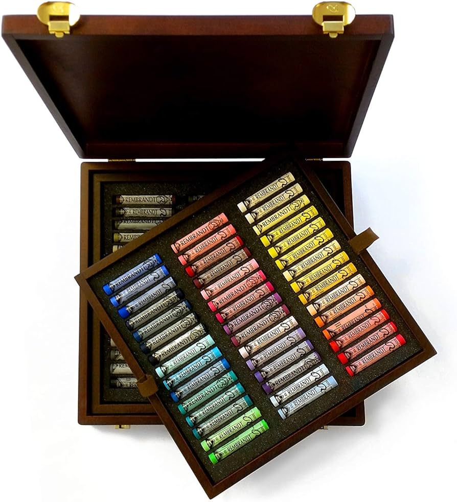 Amazon.com: SOFT PASTELS WOODEN BOX OF 90 LANDSCAPE
