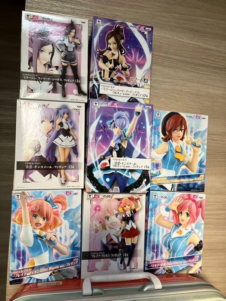 Amazon.co.jp: マクロスΔ ワルキューレ プライズフィギュア まとめ売り