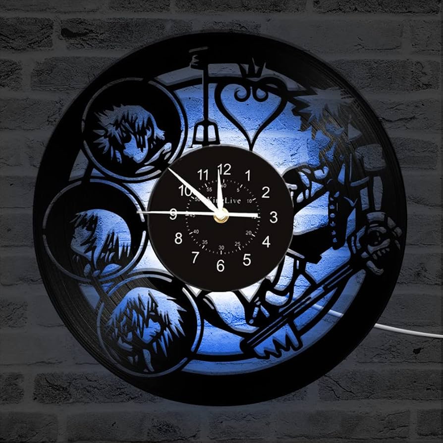 Amazon.com: Kingdom Hearts Handmade Wall Clock Epic Space Wars