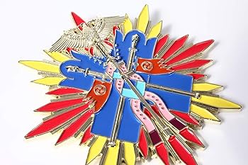 Amazon | Don Flyee 大型サイズ バッジ 合金製 功五級金鵄勲章 旧日本