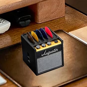 Amazon | ギターピックホルダー |アンプ スピーカー スタイル ギター