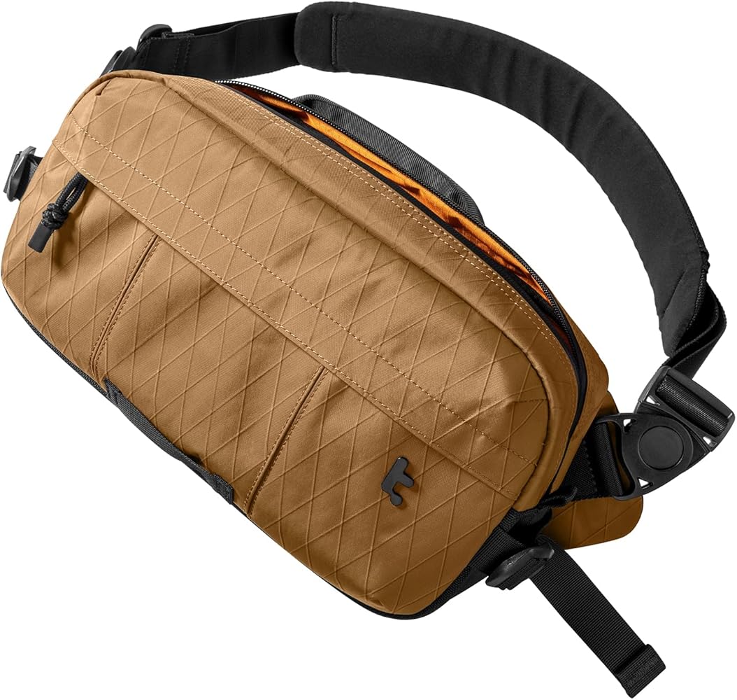 Amazon | [tomtoc] 5.5L ボディバッグ X-PAC ヘビーデューティー