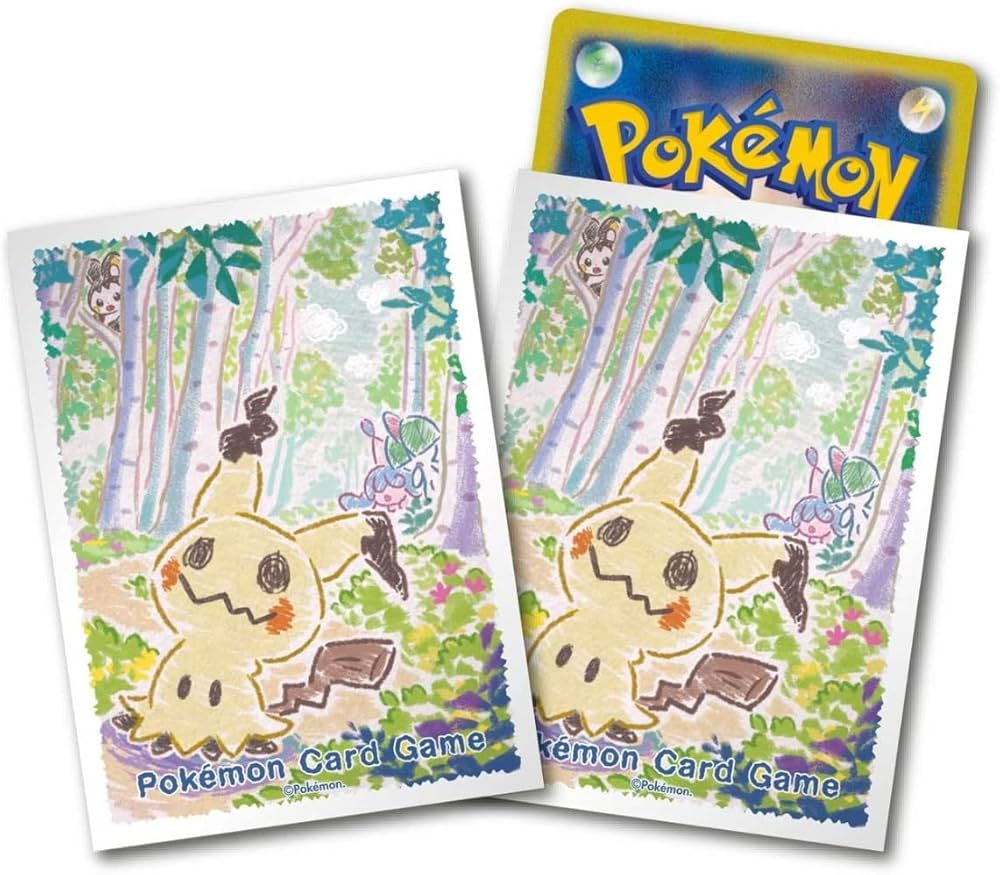 Amazon.co.jp: ポケモンカードゲーム デッキシールド クレヨンミミッ