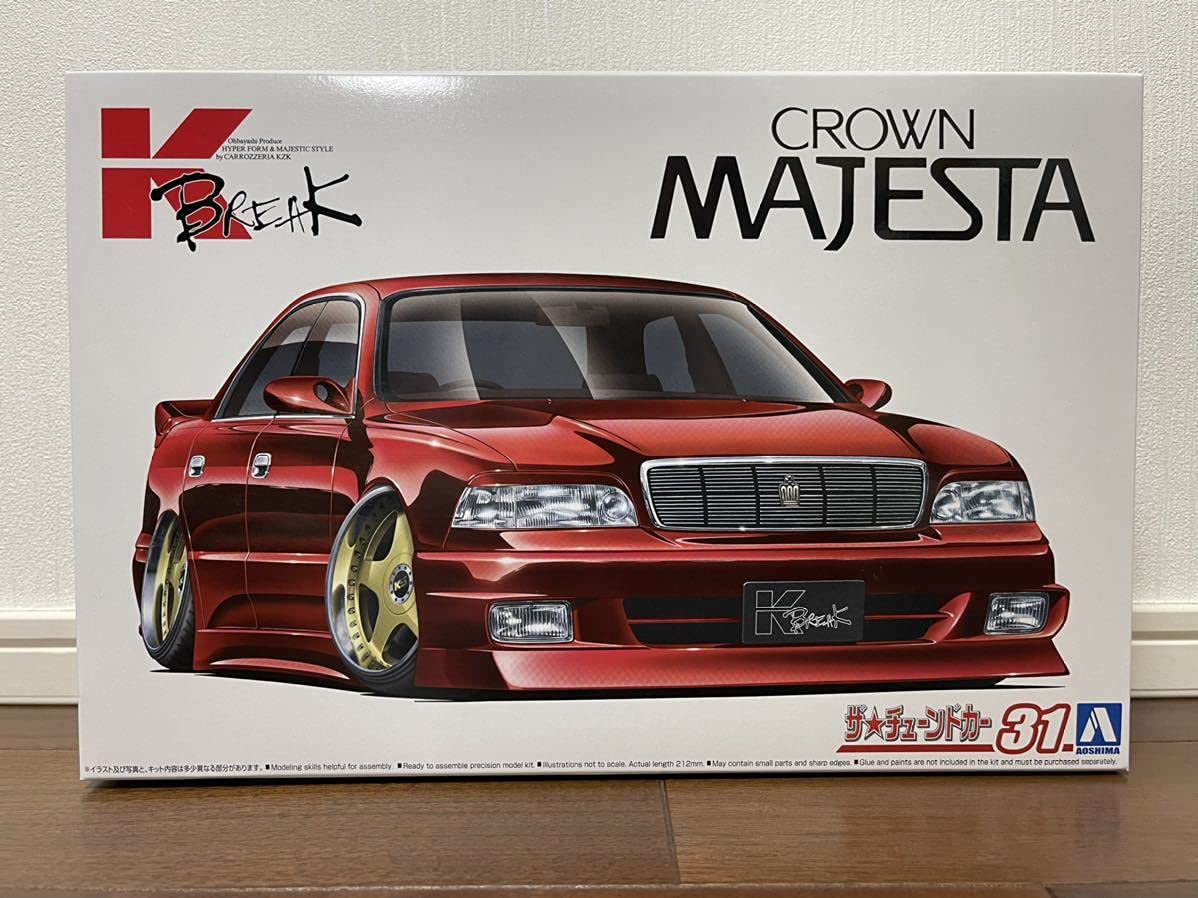Amazon.co.jp: アオシマ マジェスタ 14系 K-BREAK UZS141 ザ