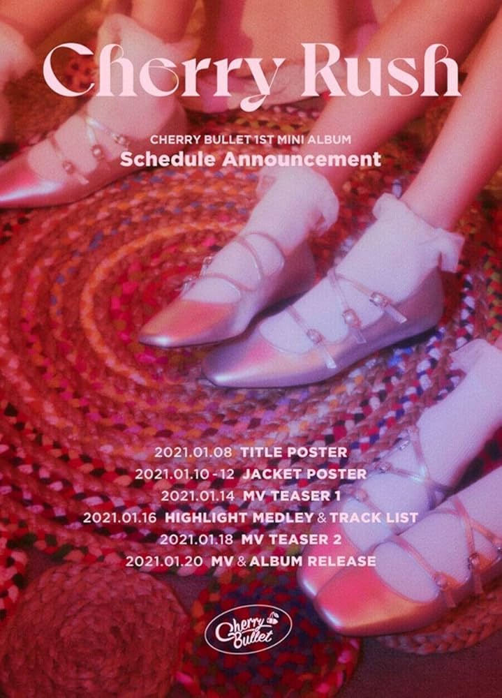Cherry Bullet - CHERRY BULLET [CHERRY RUSH] 1st Mini Album CD+