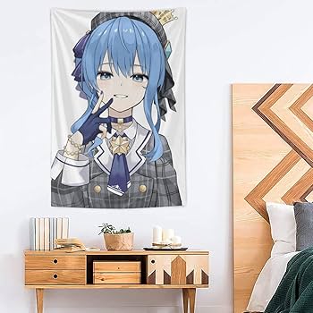 Amazon.co.jp: 星街すいせい タペストリー ほしまちすいせい すい