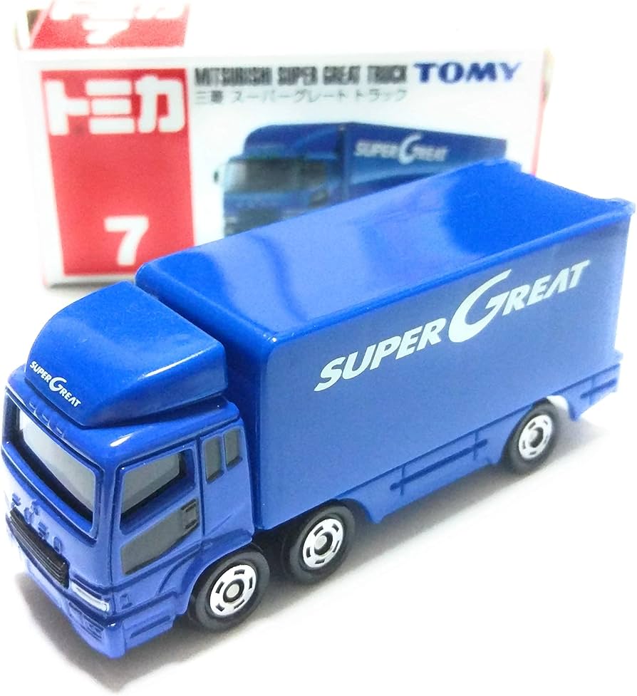 Amazon | トミカ 三菱 スーパーグレートトラック 007 | ミニカー・ダイ