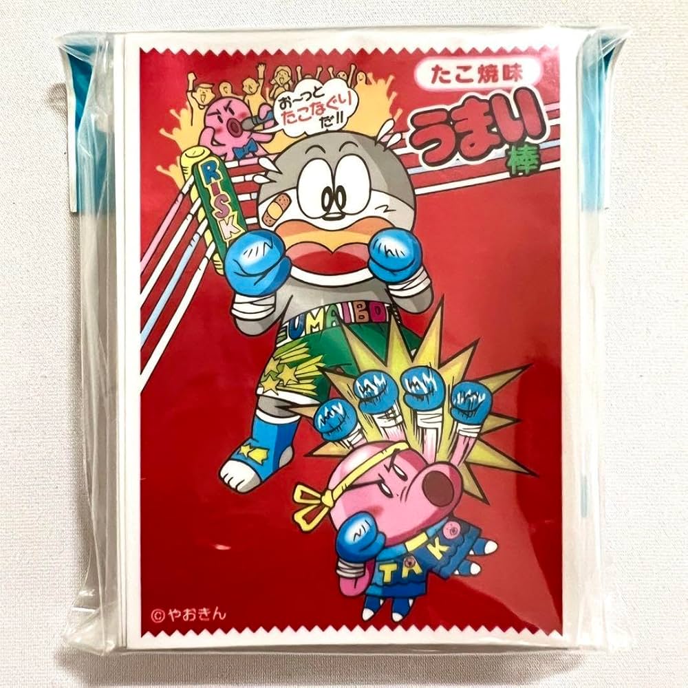 Amazon.co.jp: うまい棒 たこ焼味 キャラクタースリーブ デッキ