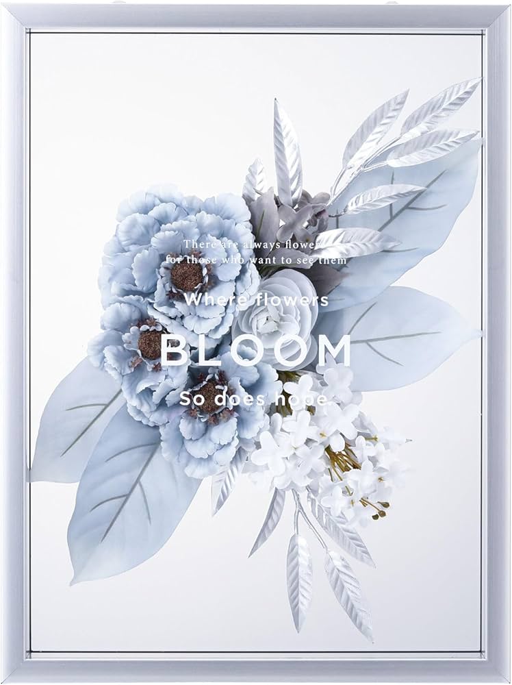 Amazon｜Francfranc フランフラン アートフラワー アートボード ブルー