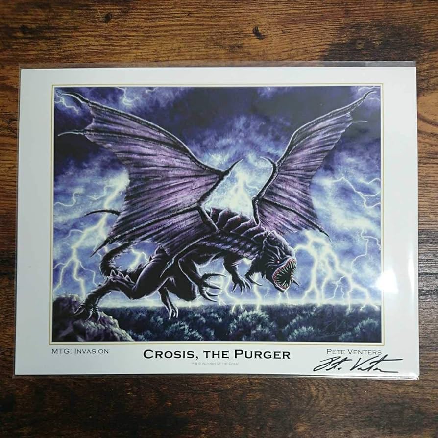 Amazon.co.jp: MTG《粛清するものクローシス/Crosisthe Purger》Pete