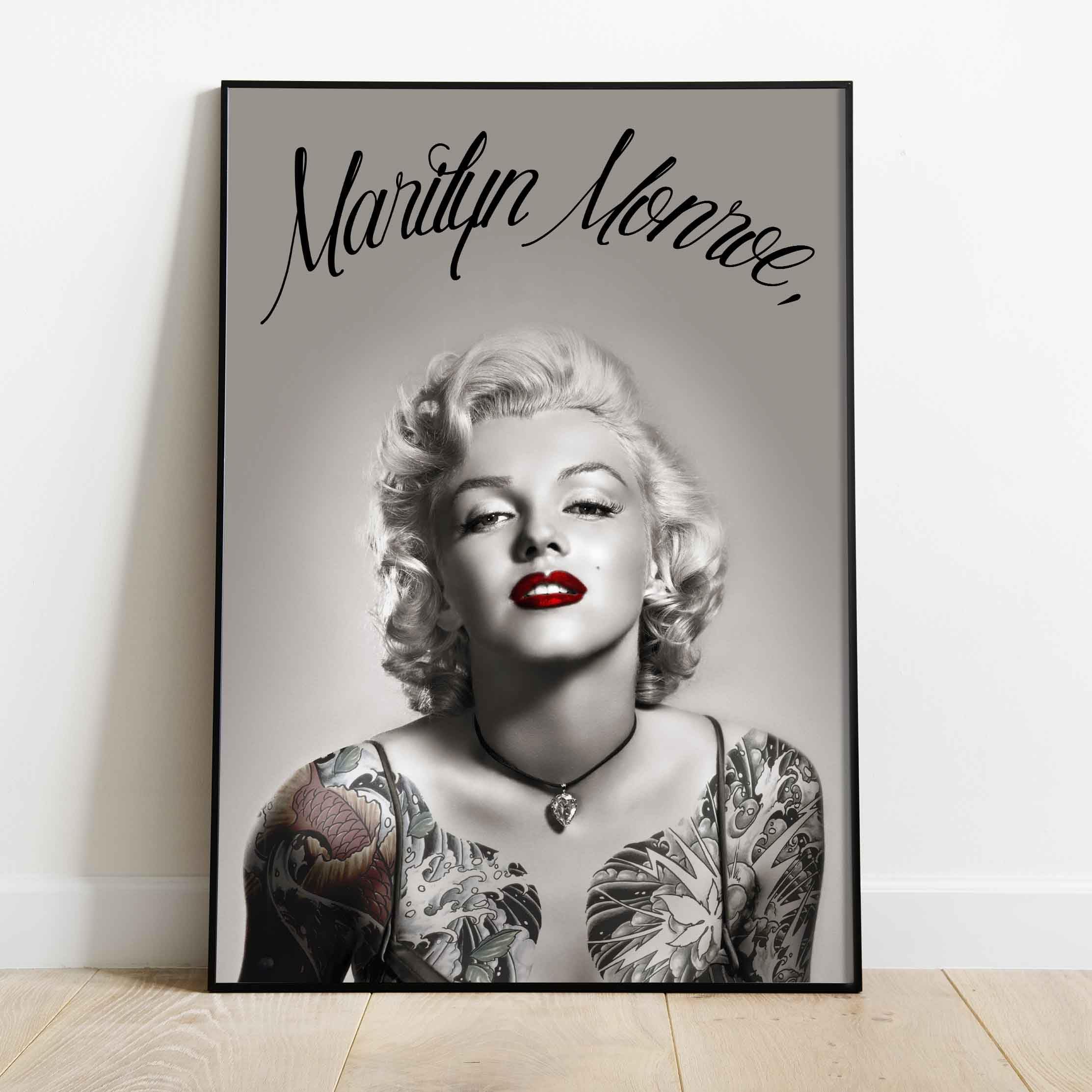 Amazon.co.jp: モマリリンモンロー 和彫 ポップアート 合成 モダン