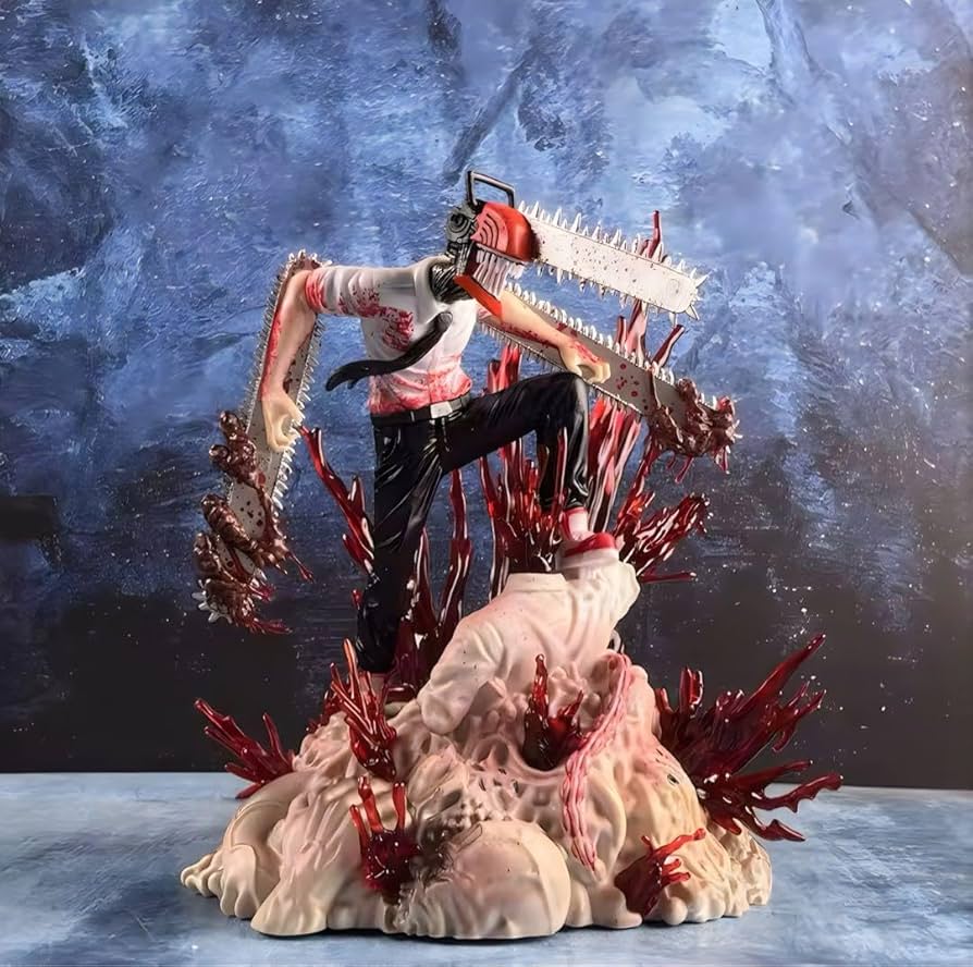 Amazon.co.jp: チェンソーマン デンジ 血塗れ ジオラマ フィギュア 血