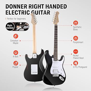 Amazon | Donner エレキギター 初心者セット STタイプ SSHピックアップ