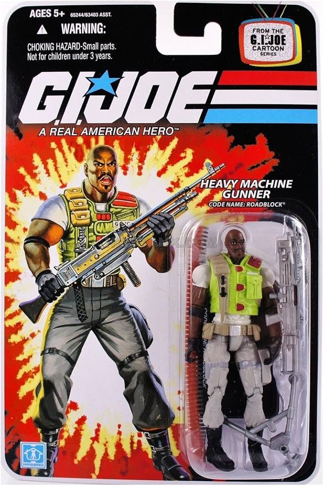 Amazon.com: G.I. Joe - 2007 - Hasbro - Heavy Machine Gunner - Code