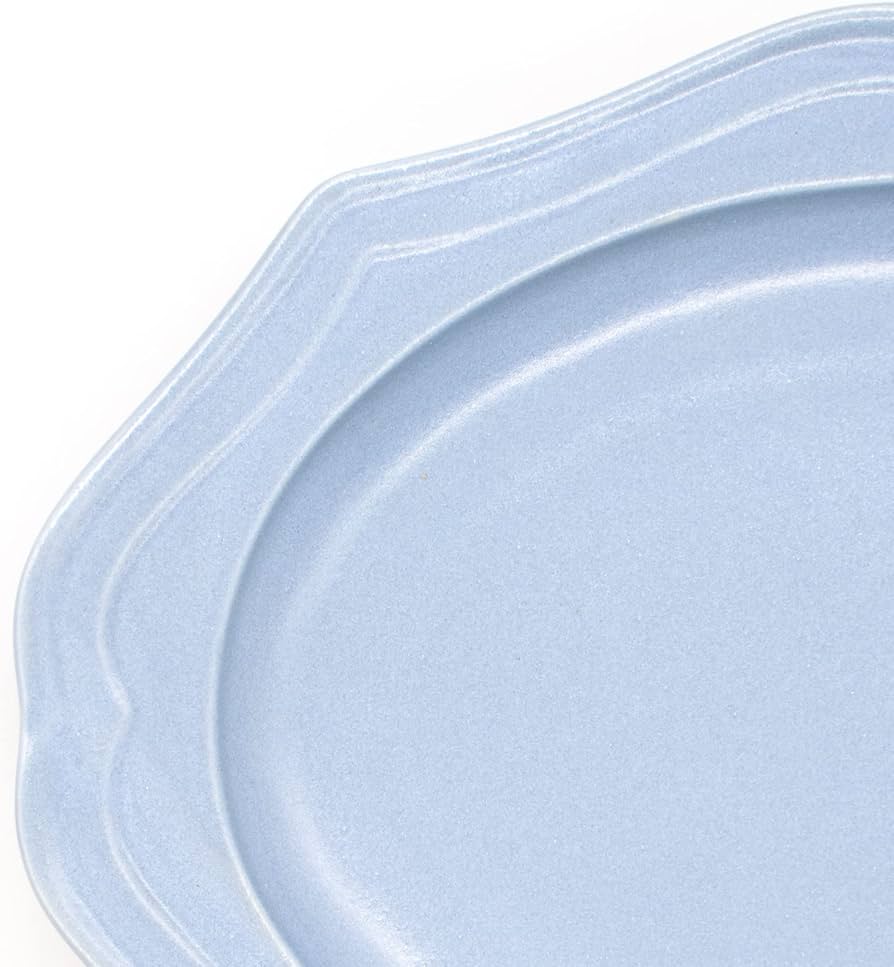 Amazon.co.jp: うつわ魯庵 美濃焼 「 cadre 」 楕円 オーバル 皿