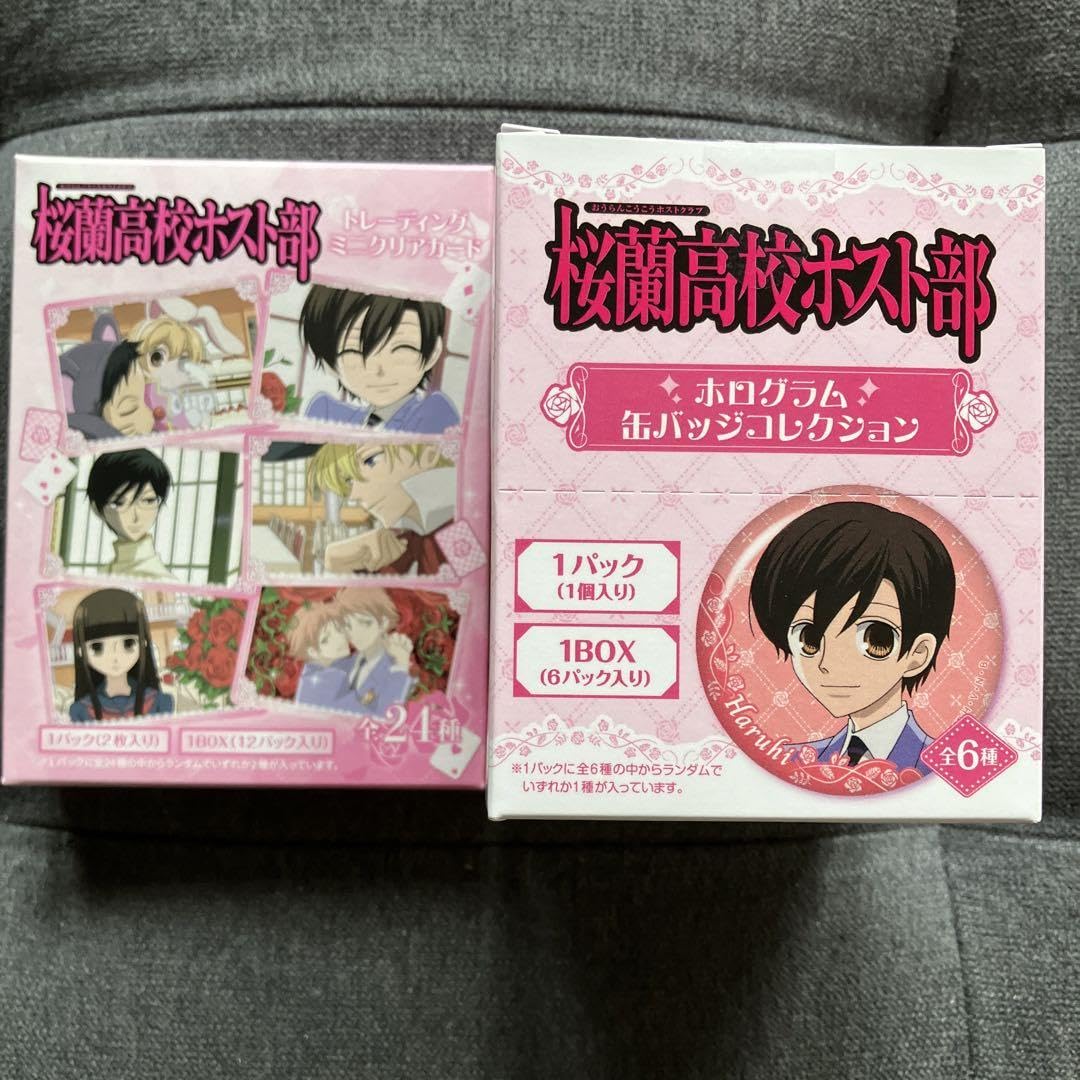 桜蘭高校ホスト部トレーディングミニクリアカード全24種. コンプリート