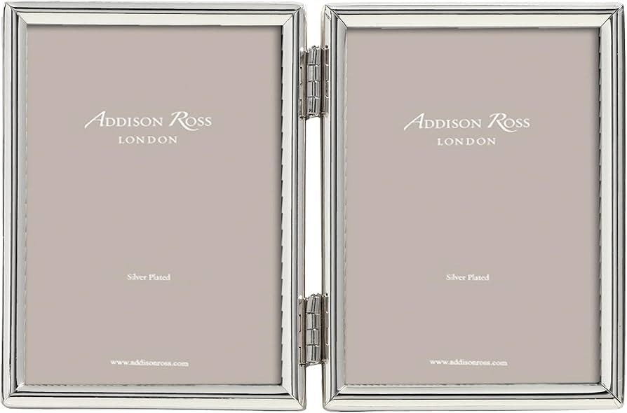 Amazon.com - Addison Ross, Essentials Photo Frame, Silver Plate