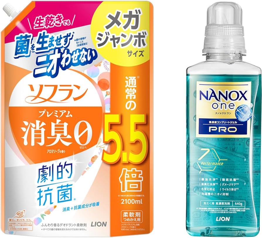 Amazon | ソフラン プレミアム消臭 アロマソープの香り 液体 柔軟剤