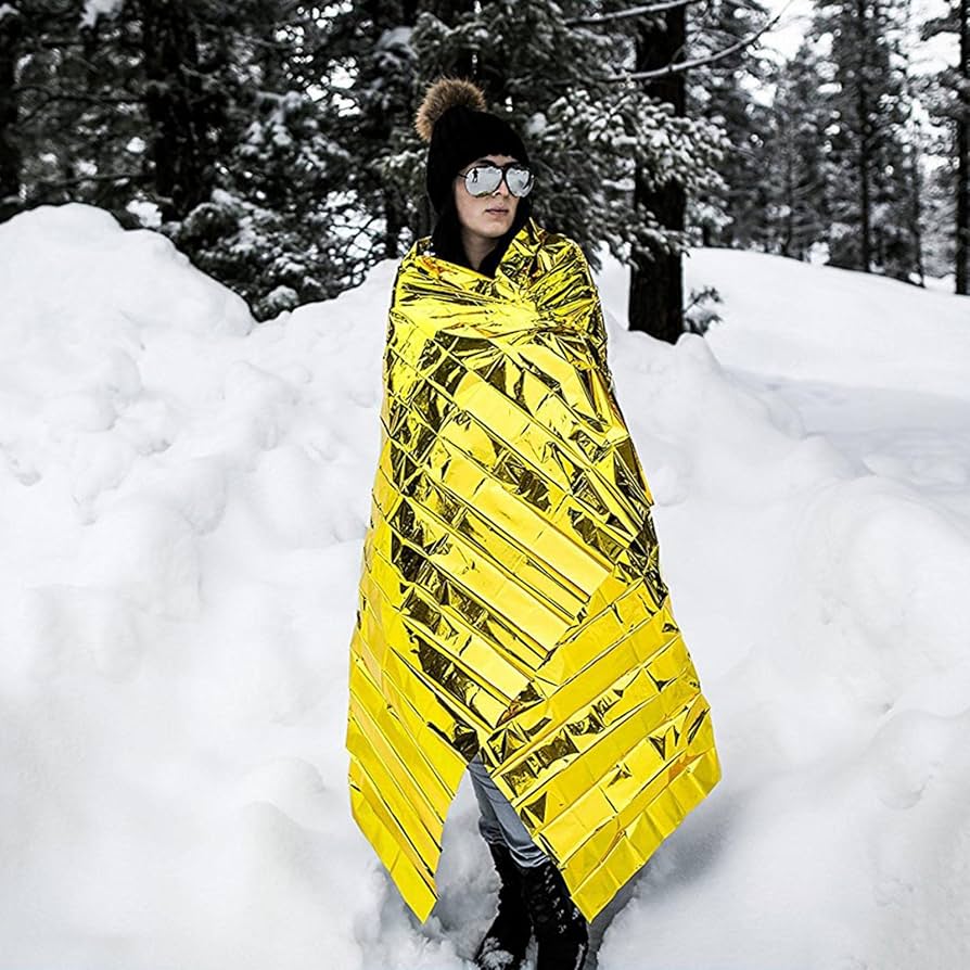 Amazon.co.jp: 緊急サーマルブランケット-5パック緊急ブランケット