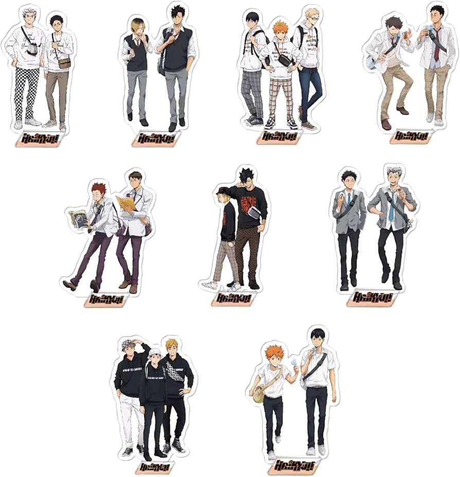 Amazon.co.jp: 2024 ハイキュー アクリルスタンド 二人アクスタ 日向翔