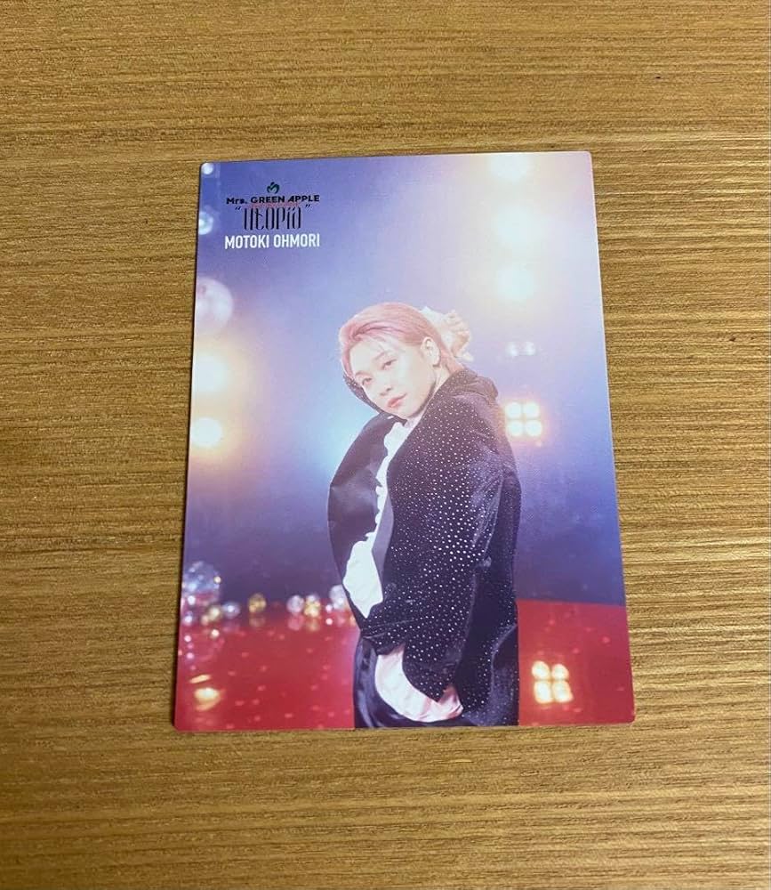 Amazon.co.jp: mrs. green apple utopia フォトカード 010 大森元貴