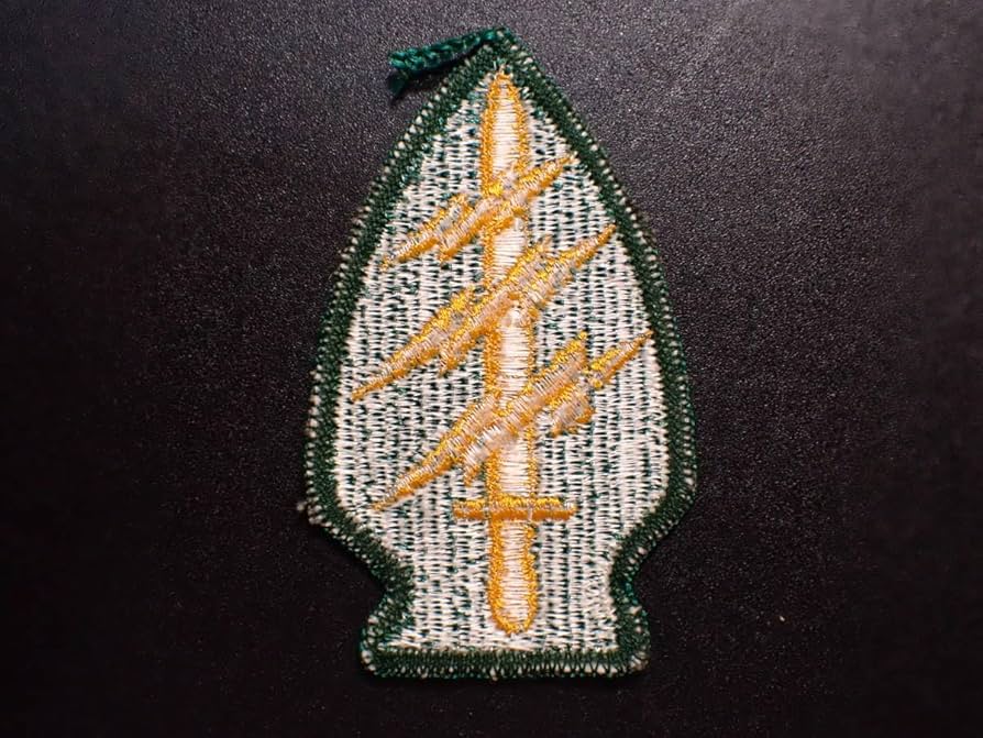 Amazon.co.jp: Late 1960s実物 特殊部隊章 グリーンベレー 米陸軍 カ軍