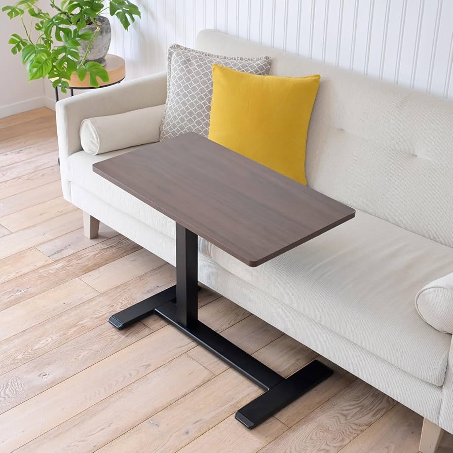 Amazon.co.jp: 山善(YAMAZEN) 昇降デスク サイドテーブル キャスター