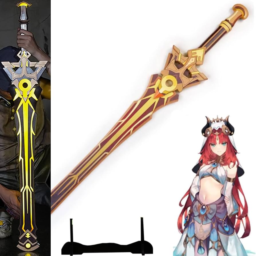 Amazon.co.jp: 原神 げんしん ニィロウ コスプレ 武器 発光可能 道具