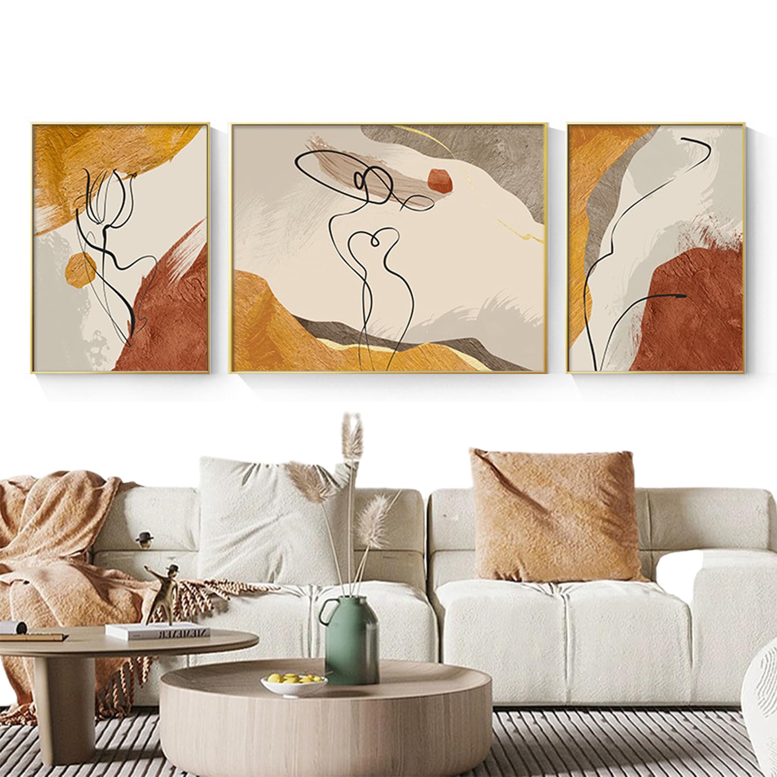 Amazon.co.jp: アートパネル 抽象 3枚セット飾り絵 抽象画 ポスター