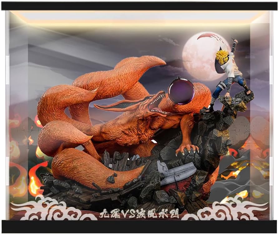 Amazon.co.jp: ナルト 波風ミナト vs 九尾 九喇嘛 HEX Collectibles
