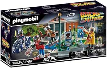 PLAYMOBIL Back to The Future Part II Hoverboard Chase : Amazon.ca