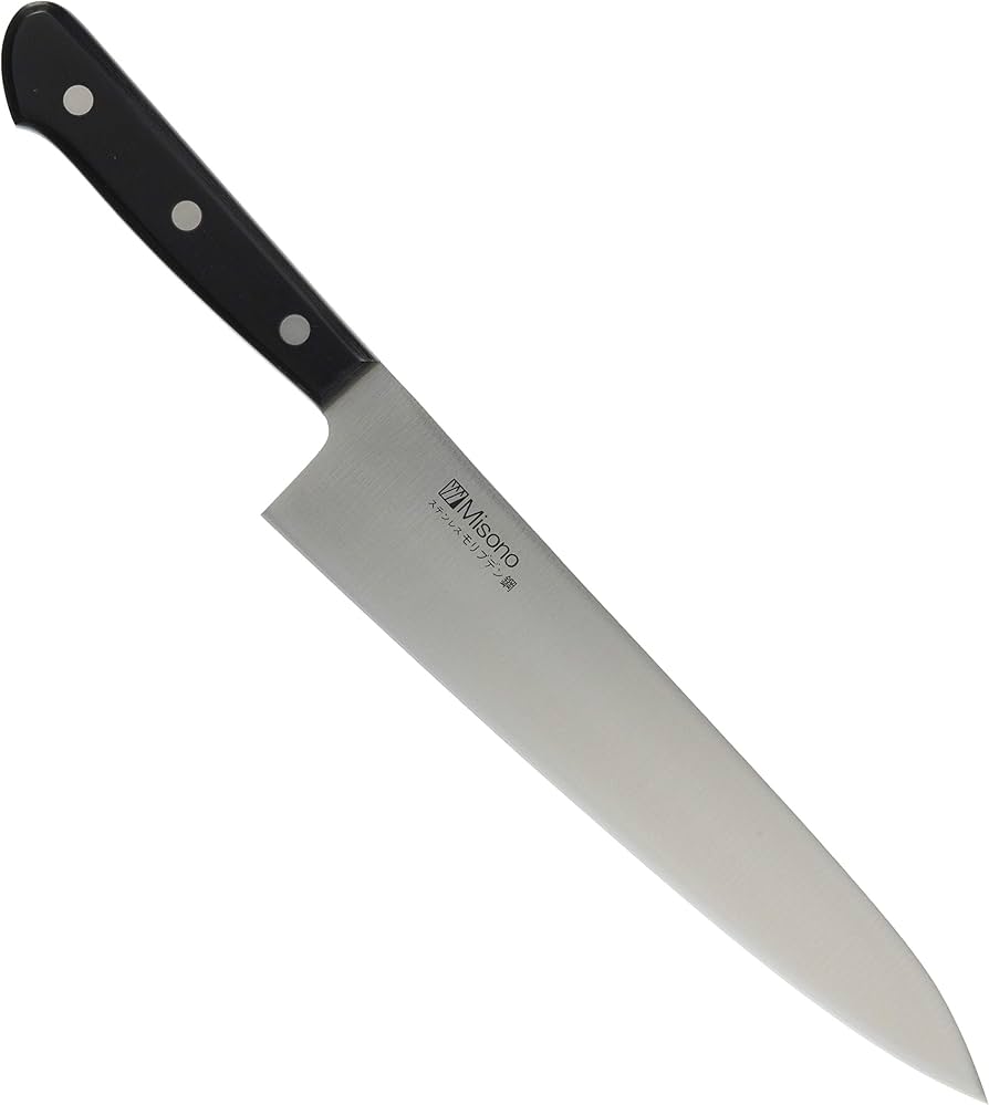 Amazon｜ミソノ(Misono) モリブデン鋼 牛刀 (ツバナシ) No.612/21cm