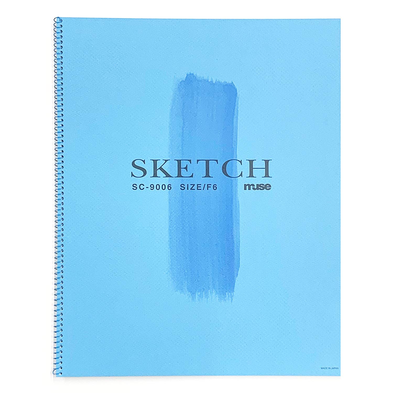 Amazon.co.jp: ミューズ スケッチブック F6 17枚綴 SC-9006 ブルー