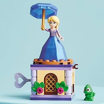 Amazon.com: LEGO Disney Princess Twirling Rapunzel 43214 Building