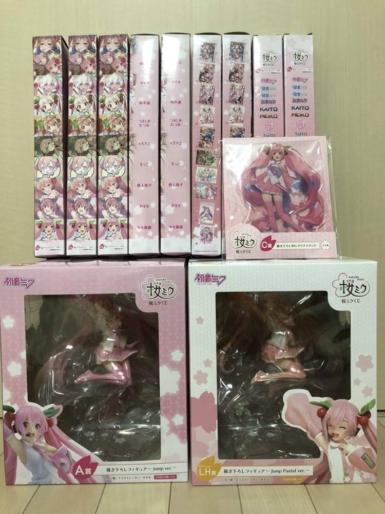 Amazon.co.jp: 桜ミク 一番くじ くじ本舗 フィギュア 初音ミク LH賞 A