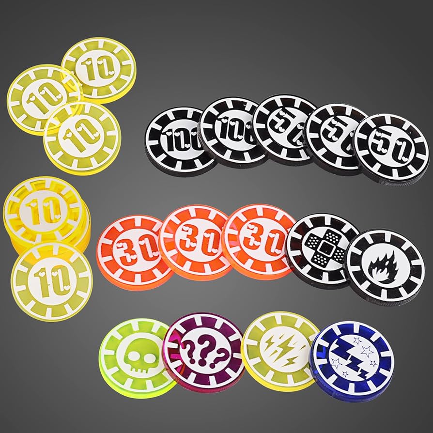 Amazon.co.jp: ダメージとステータスカウンターセット アクリル