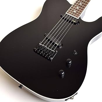Amazon.co.jp: FERNANDES TEJ-DELUXE 2S BLK エレキギター : Musical
