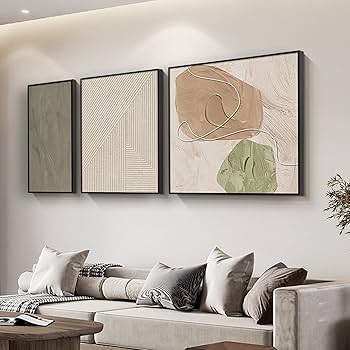 Amazon.co.jp: アートパネル 抽象 3枚セット飾り絵 ポスター 壁掛け