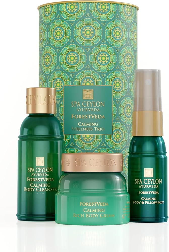 Amazon.com : Spa Ceylon ForestVeda Calming Wellness Trio