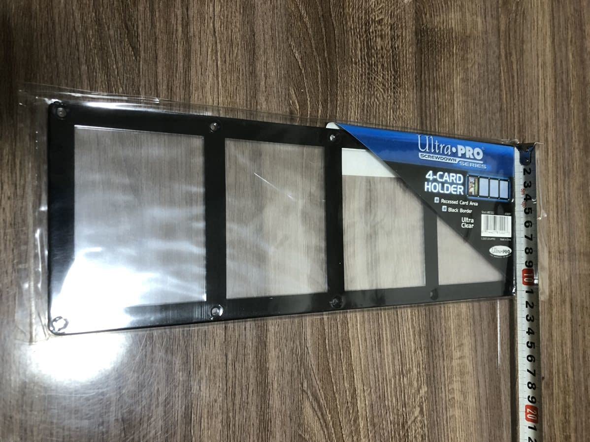 Amazon.co.jp: ウルトラプロ 4連ブラックフレーム スクリューダウン