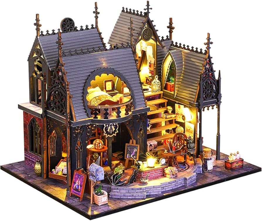 Amazon | moin moin ドールハウス ミニチュア 手作りキット セット 1