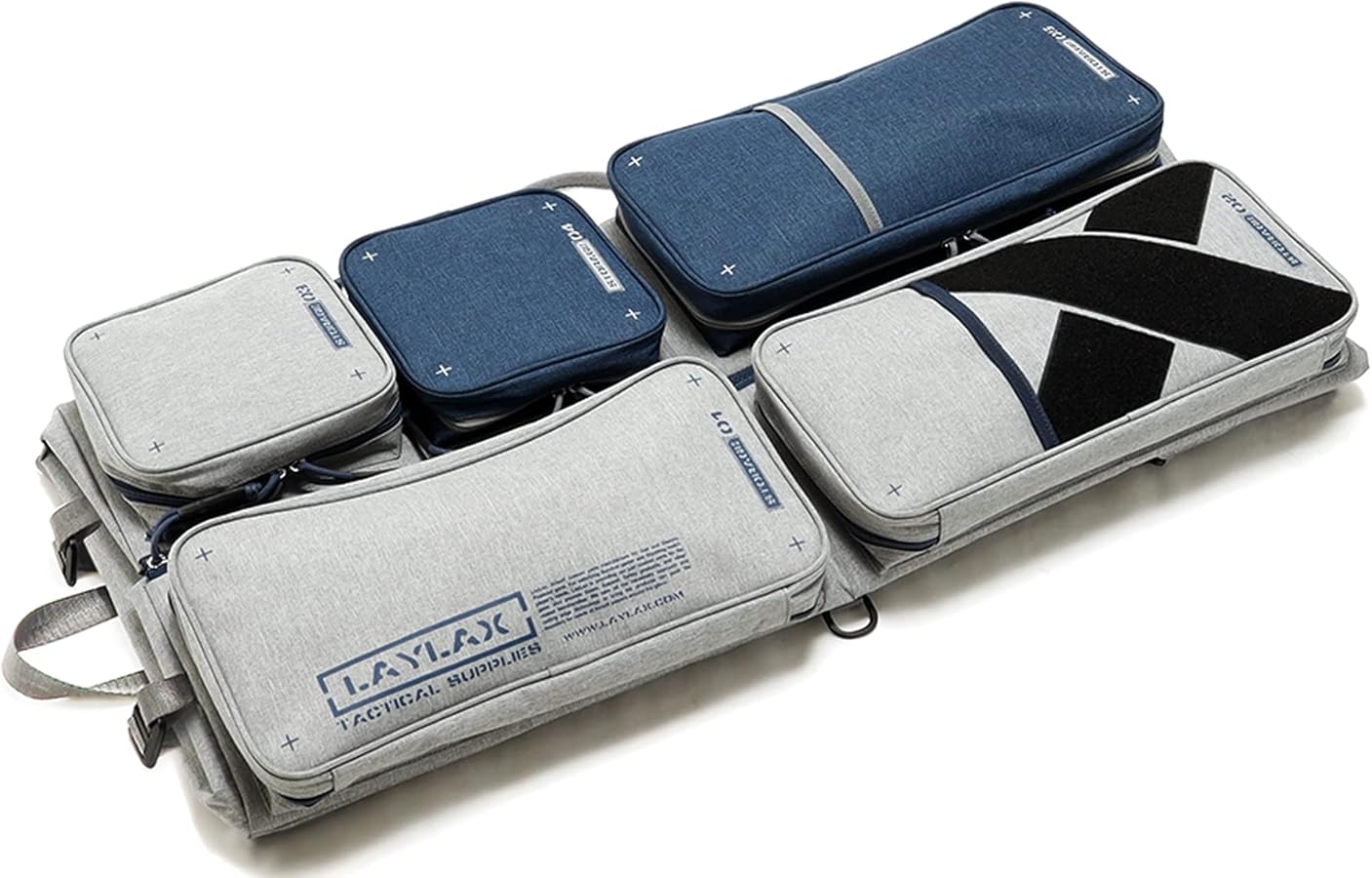 Amazon | [LayLax] コンテナガンケース グレー/ネイビー | ガンケース 通販