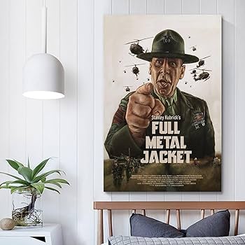 Amazon.co.jp: フルメタルジャケット (1987) 映画ポスター ポスター