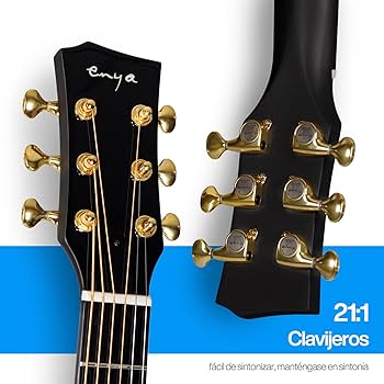 Amazon.com: Enya Carbon Fiber Acoustic Electric Guitar X4 Pro Mini