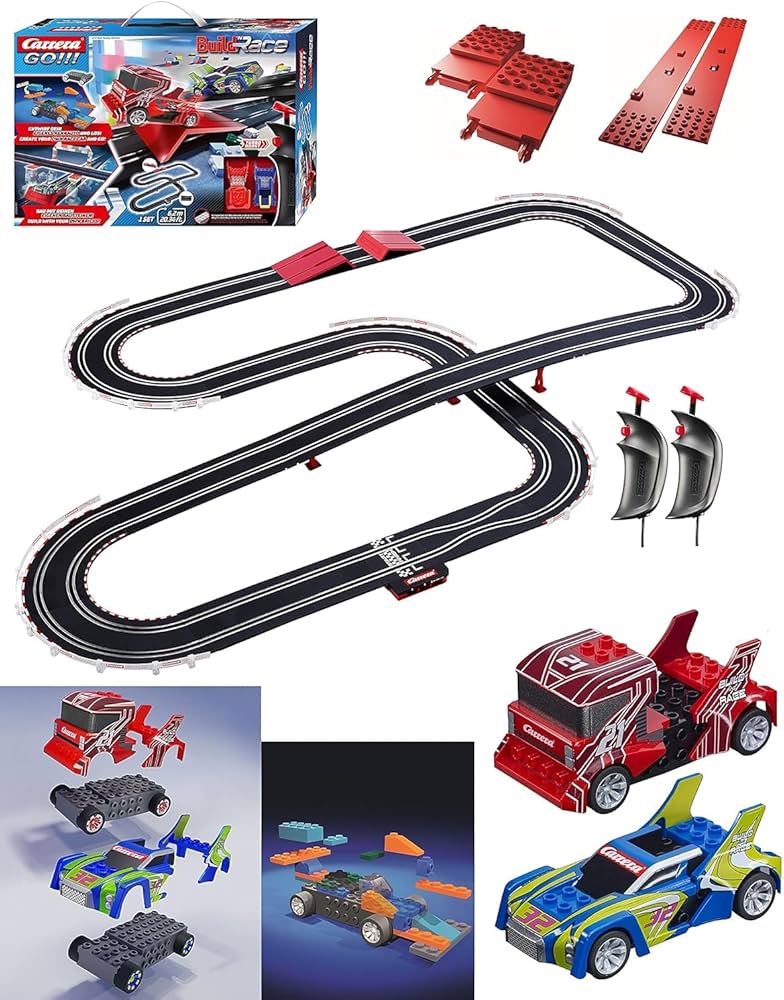 Amazon.co.jp: Carrera GO!!! Build 'N Race 電動スロットカー