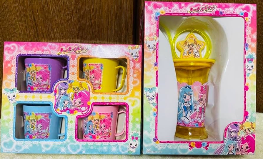 Amazon | ハートキャッチプリキュア コップ＆ストローコップ セット