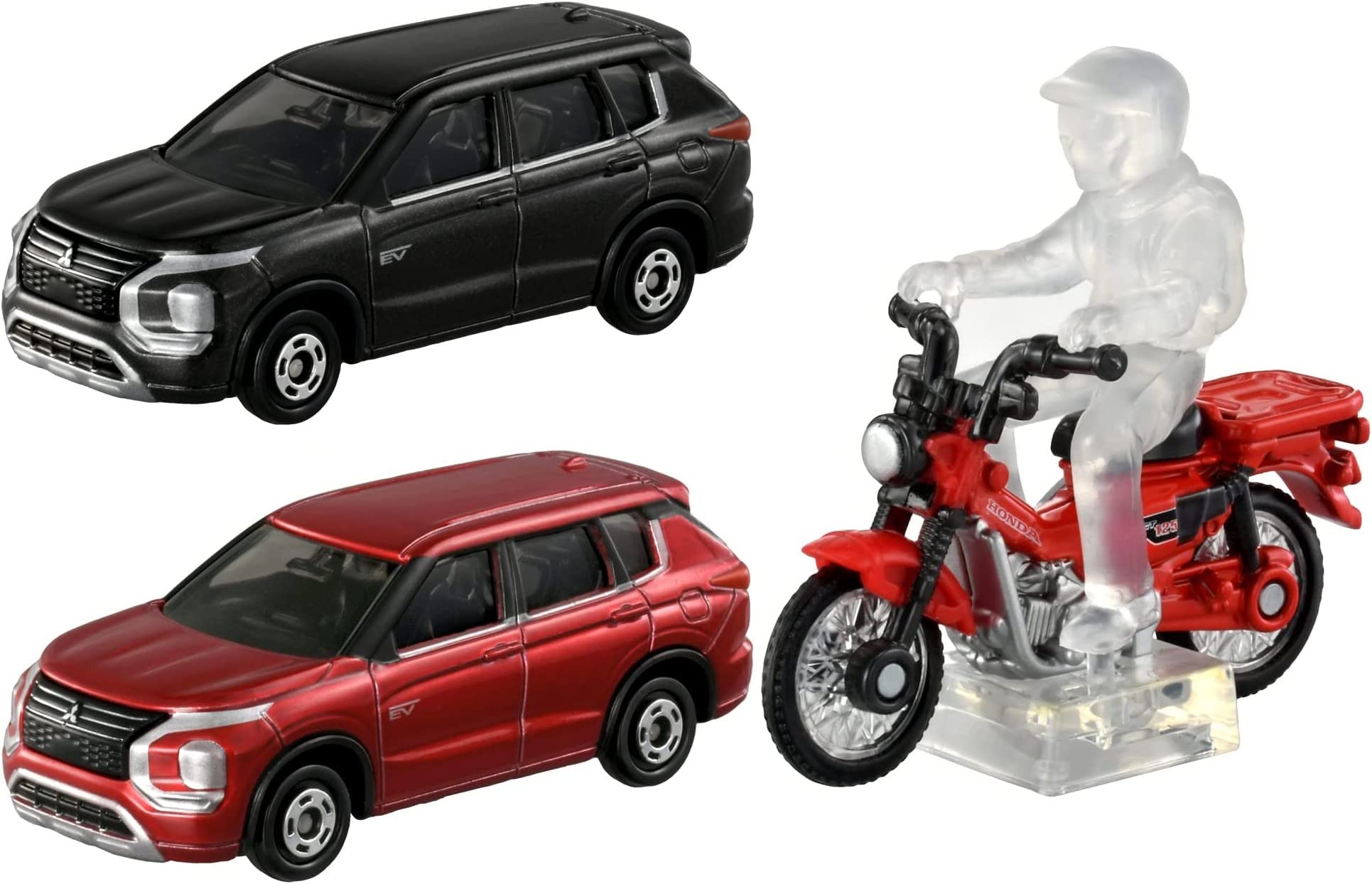 Amazon | 【トミカ3点セット】三菱 アウトランダーPHEV (初回＋通常