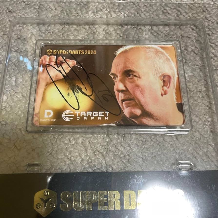 フィル・テイラー SUPER DARTS 直筆サイン入りDARTSLIVEカード フィル