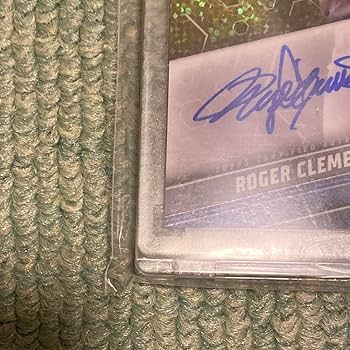 Amazon.co.jp: ロジャークレメンス 直筆サイン入りカード3450 : おもちゃ